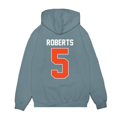 Virginia - NCAA Men's Basketball : Desmond Roberts - Vintage Shersey Premium Hooded Sweatshirt-1