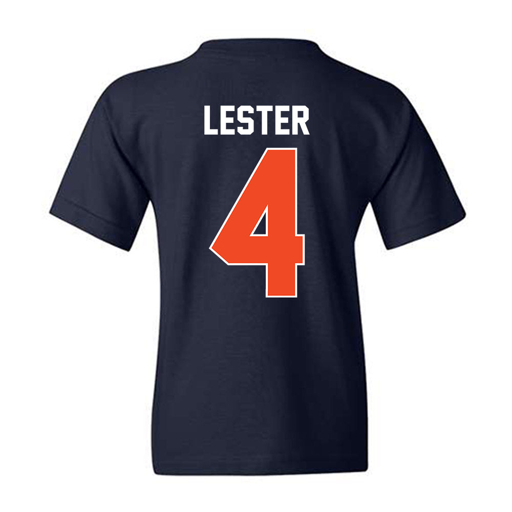 Virginia - NCAA Women's Basketball : Eris Lester - Vintage Shersey Youth T-Shirt-1