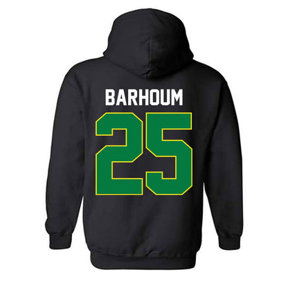 Oregon - NCAA Women's Basketball : Sara Barhoum - Vintage Shersey Hooded Sweatshirt-1
