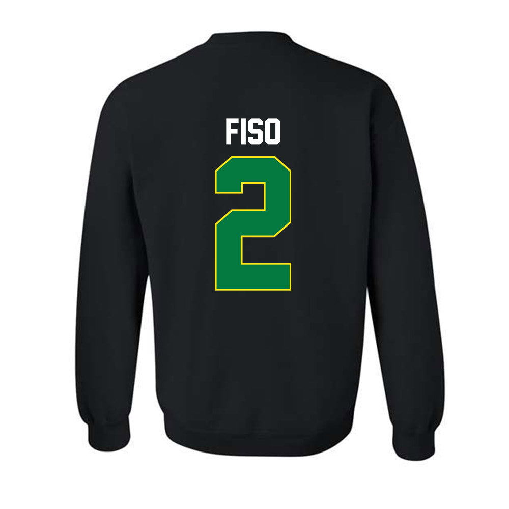 Oregon - NCAA Women's Basketball : Katie Fiso - Vintage Shersey Crewneck Sweatshirt-1
