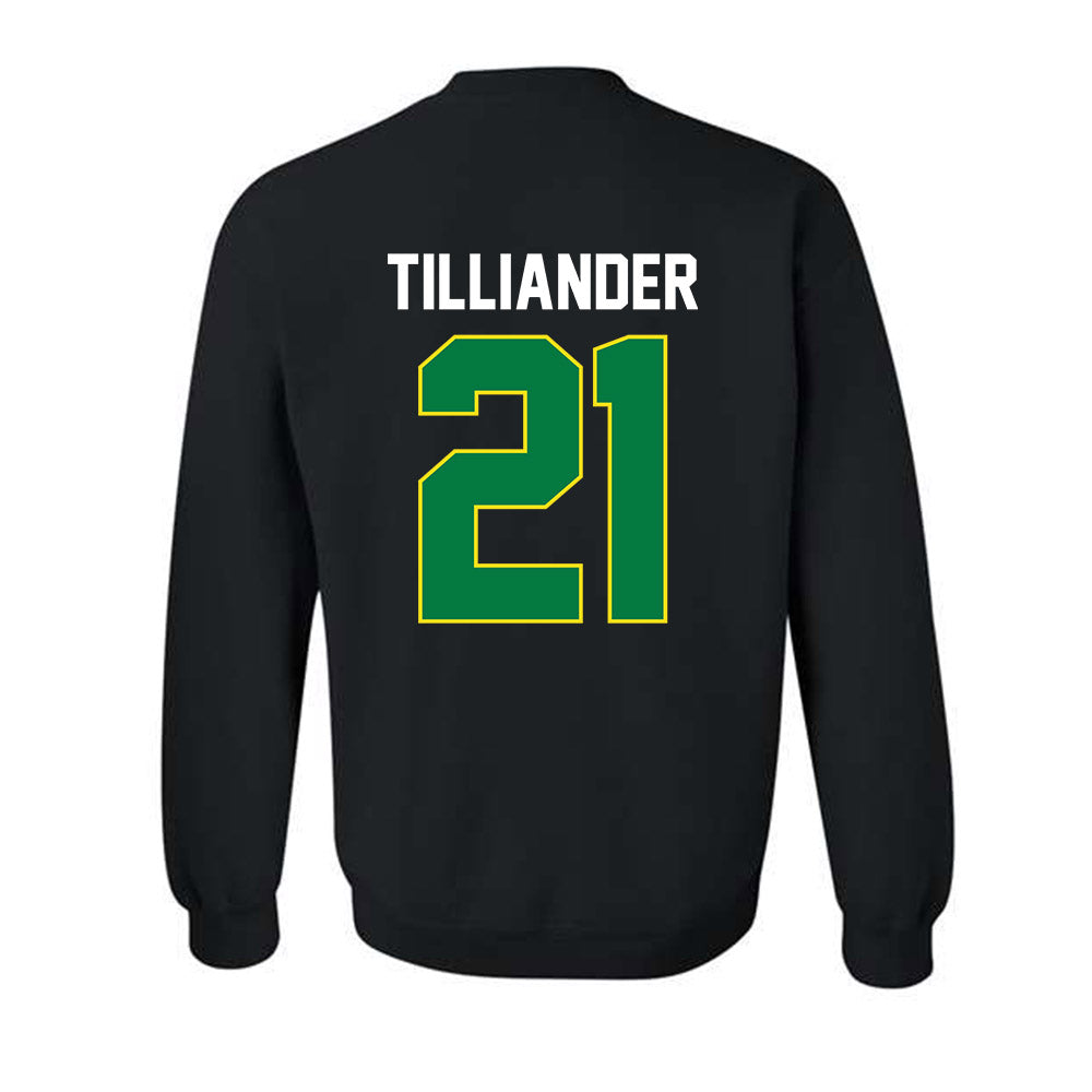 Oregon - NCAA Women's Basketball : Filippa Tilliander - Vintage Shersey Crewneck Sweatshirt-1