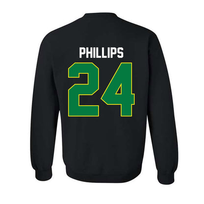 Oregon - NCAA Men's Basketball : Jamari Phillips - Vintage Shersey Crewneck Sweatshirt-1