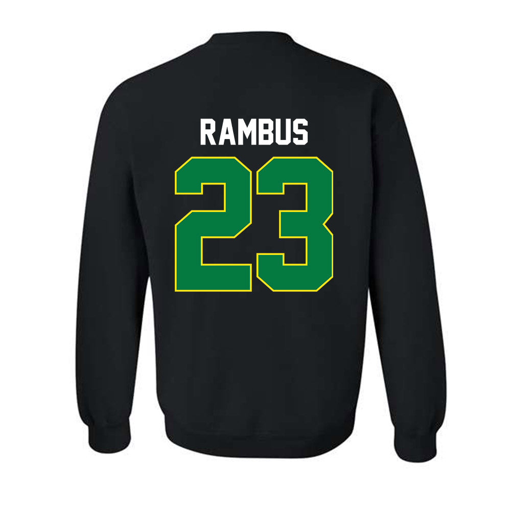 Oregon - NCAA Women's Basketball : Sarah Rambus - Vintage Shersey Crewneck Sweatshirt-1