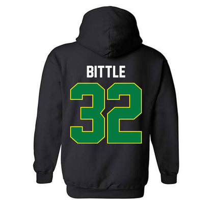 Oregon - NCAA Men's Basketball : Nate Bittle - Vintage Shersey Hooded Sweatshirt-1