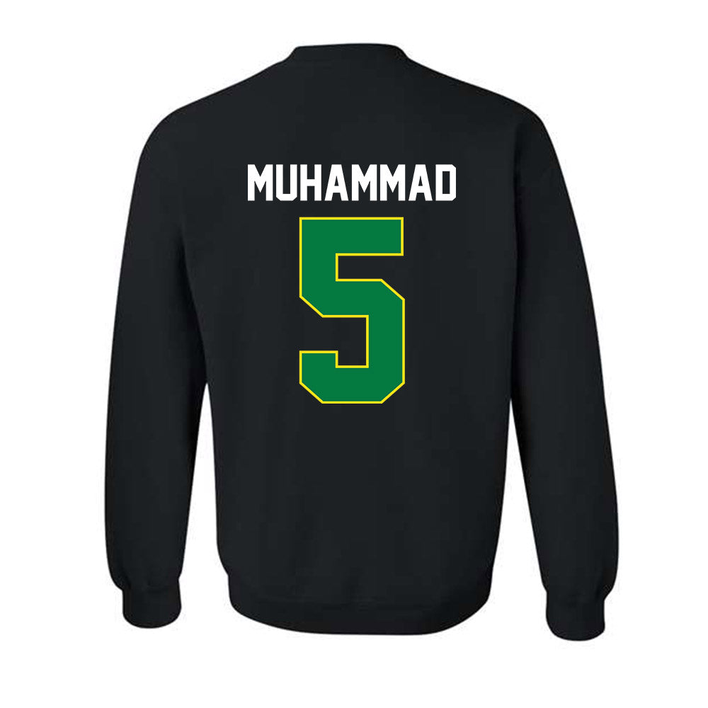 Oregon - NCAA Women's Basketball : Amina Muhammad - Vintage Shersey Crewneck Sweatshirt-1