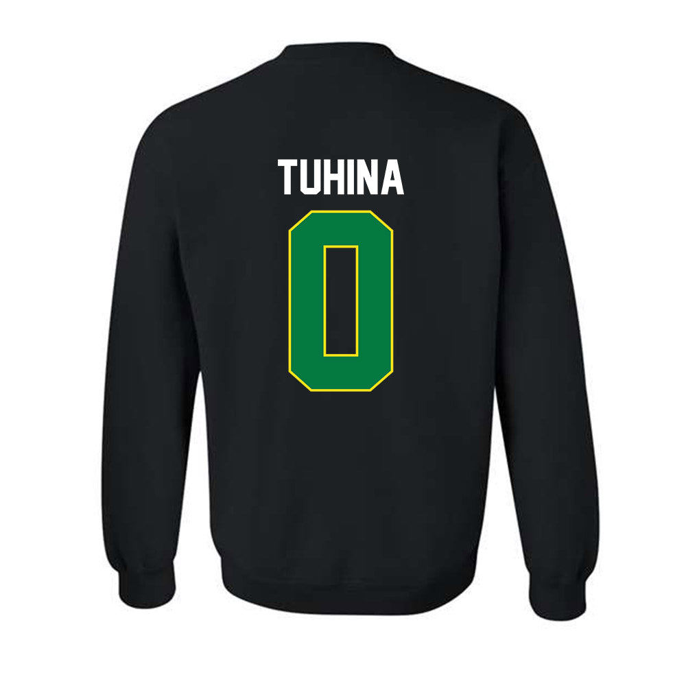 Oregon - NCAA Women's Basketball : Astera Tuhina - Vintage Shersey Crewneck Sweatshirt-1