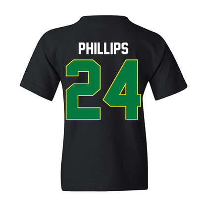 Oregon - NCAA Men's Basketball : Jamari Phillips - Vintage Shersey Youth T-Shirt-1