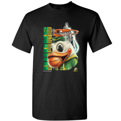 Oregon - NCAA Women's Basketball : Sofia Bell - Vintage Shersey T-Shirt-0