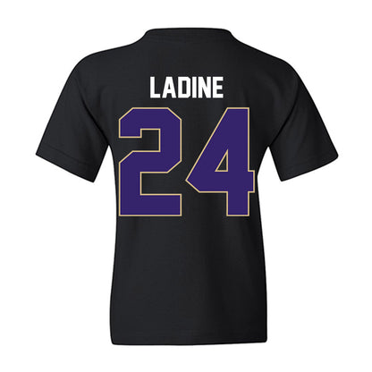 Washington - NCAA Women's Basketball : Elle Ladine - Vintage Shersey Youth T-Shirt-1
