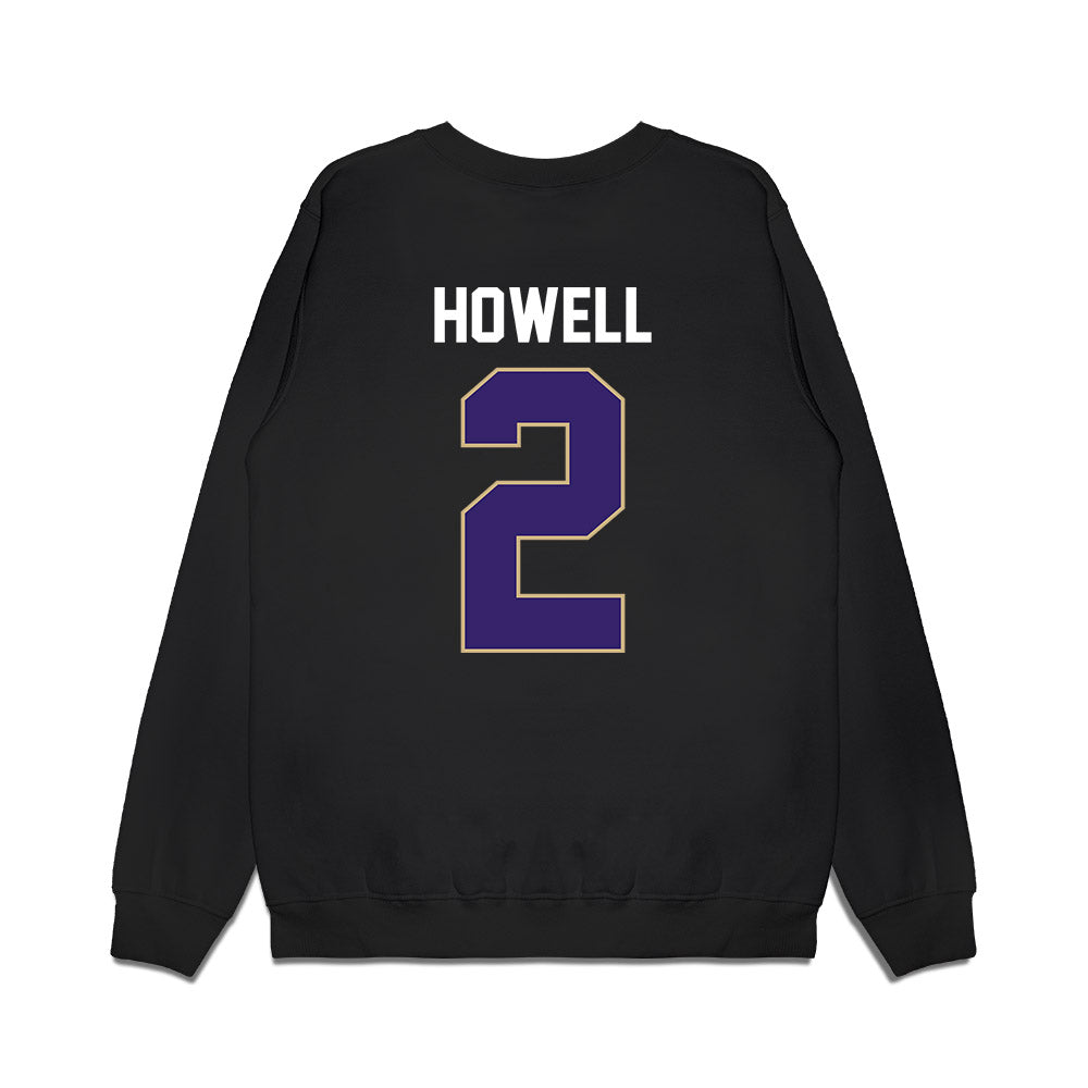 Washington - NCAA Women's Basketball : Avery Howell - Vintage Shersey Premium Crewneck Sweatshirt-1