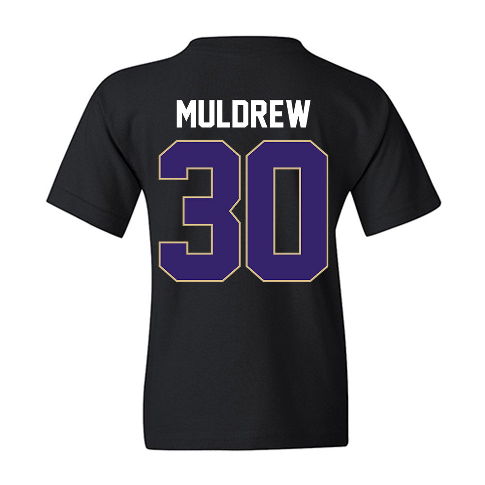 Washington - NCAA Men's Basketball : Courtland Muldrew - Vintage Shersey Youth T-Shirt-1