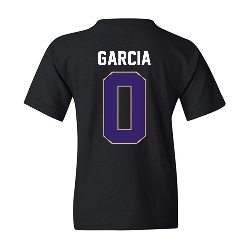 Washington - NCAA Women's Basketball : Amayah Garcia - Vintage Shersey Youth T-Shirt-1