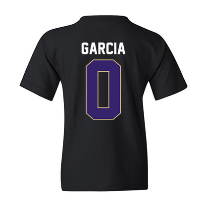 Washington - NCAA Women's Basketball : Amayah Garcia - Vintage Shersey Youth T-Shirt-1