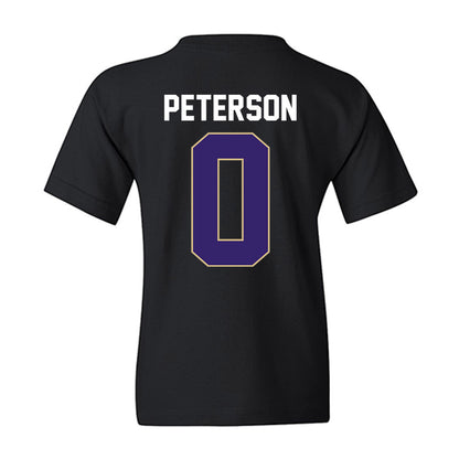 Washington - NCAA Men's Basketball : Quimari Peterson - Vintage Shersey Youth T-Shirt-1