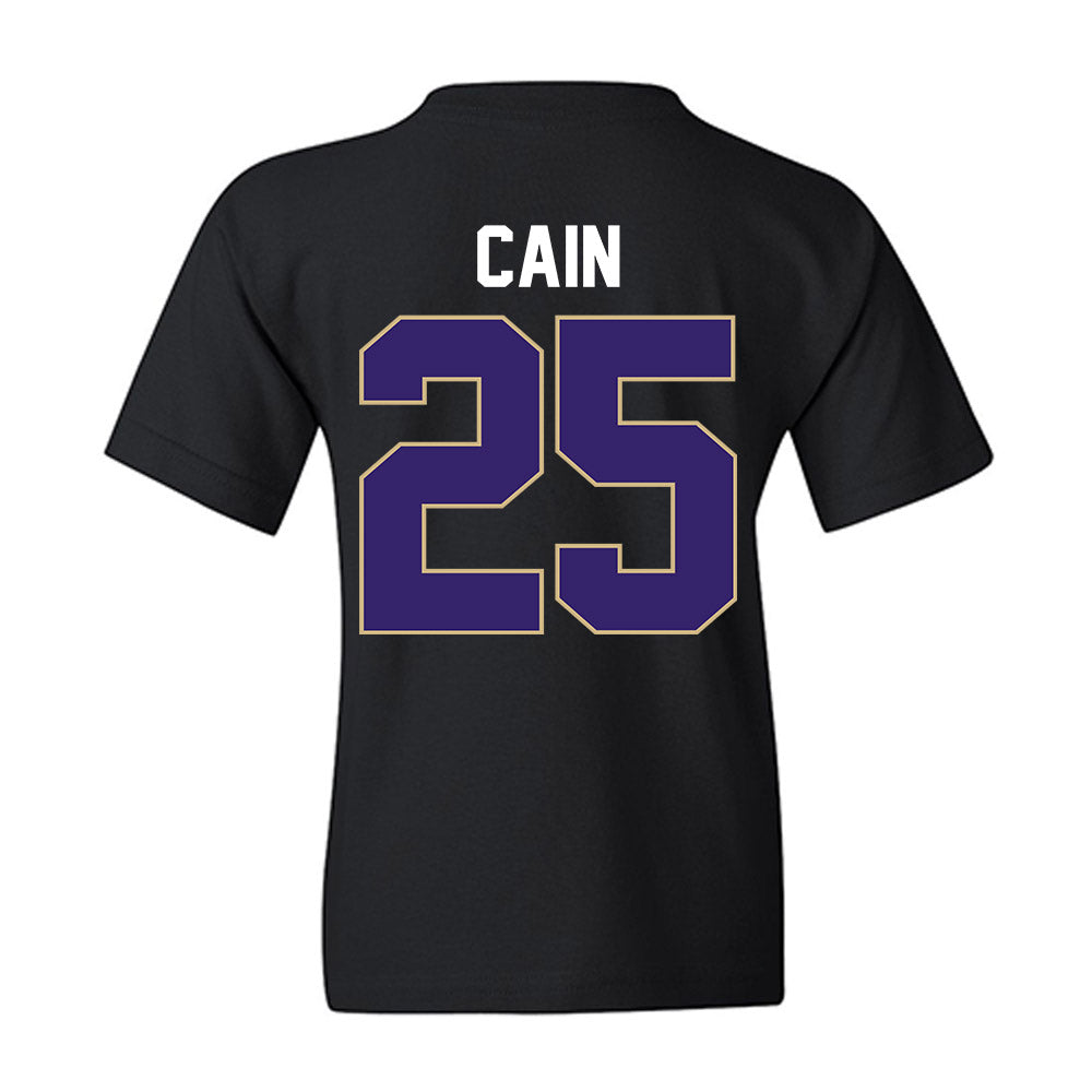 Washington - NCAA Women's Basketball : Nina Cain - Vintage Shersey Youth T-Shirt-1