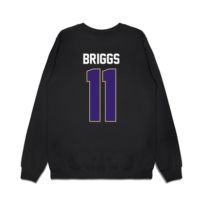 Washington - NCAA Women's Basketball : Chloe Briggs - Vintage Shersey Premium Crewneck Sweatshirt-1