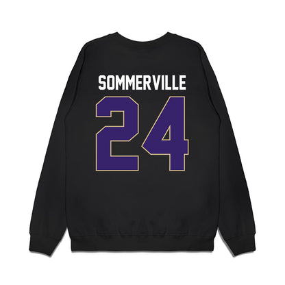 Washington - NCAA Men's Basketball : Lathan Sommerville - Vintage Shersey Premium Crewneck Sweatshirt-1