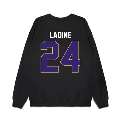 Washington - NCAA Women's Basketball : Elle Ladine - Vintage Shersey Premium Crewneck Sweatshirt-1