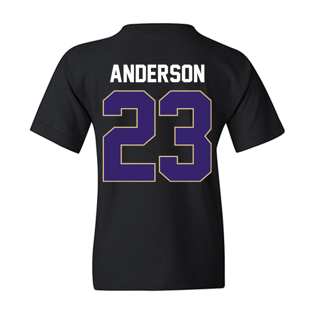 Washington - NCAA Women's Basketball : Olivia Anderson - Vintage Shersey Youth T-Shirt-1