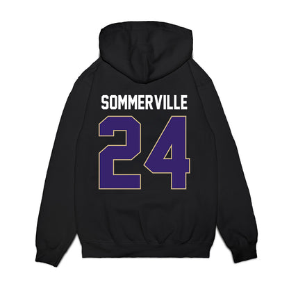 Washington - NCAA Men's Basketball : Lathan Sommerville - Vintage Shersey Premium Hooded Sweatshirt-1