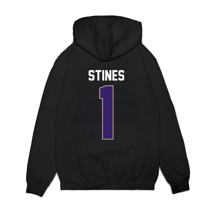 Washington - NCAA Women's Basketball : Hannah Stines - Vintage Shersey Premium Hooded Sweatshirt-1