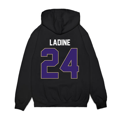 Washington - NCAA Women's Basketball : Elle Ladine - Vintage Shersey Premium Hooded Sweatshirt-1