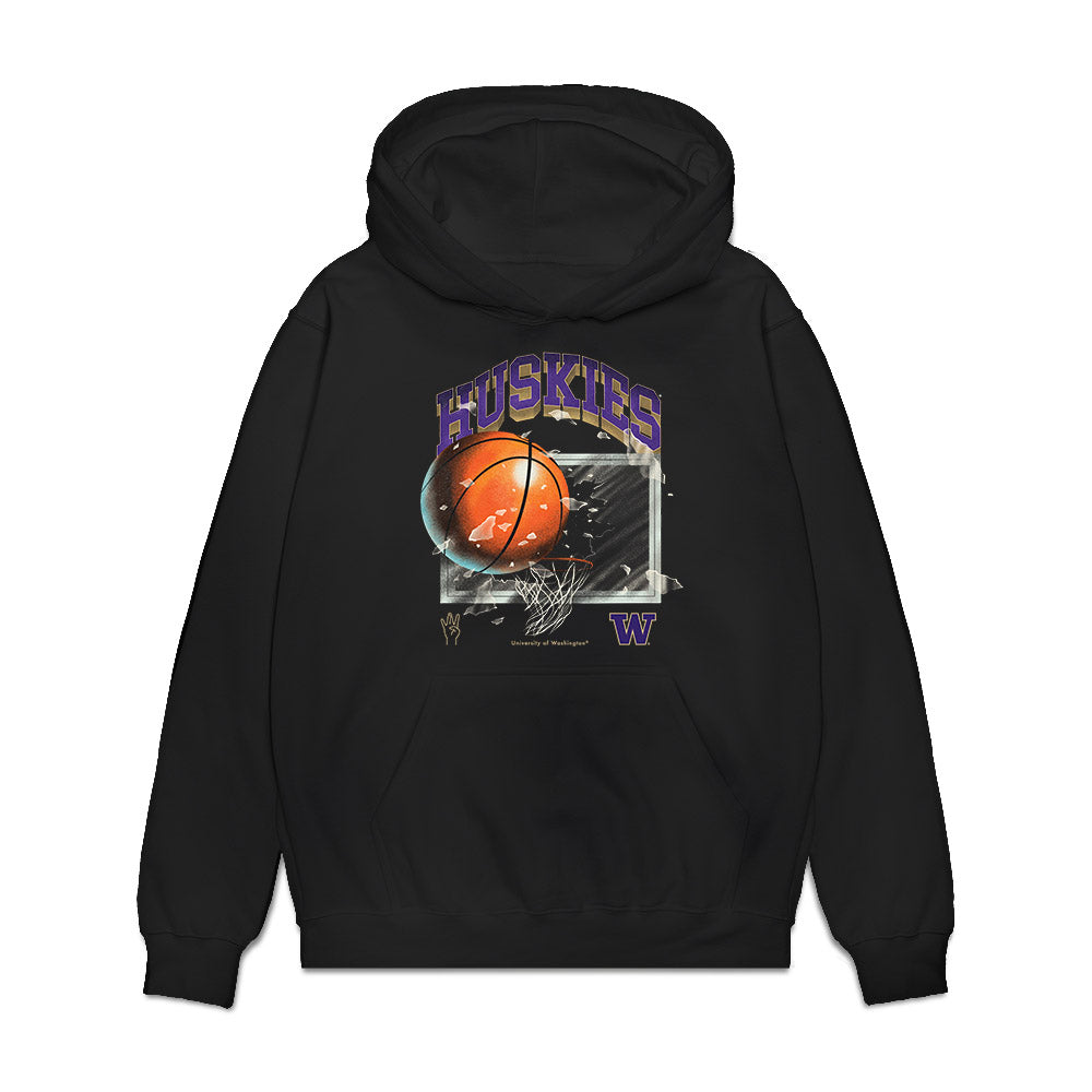 Washington - NCAA Men's Basketball : Bryson Tucker - Vintage Shersey Premium Hooded Sweatshirt-0