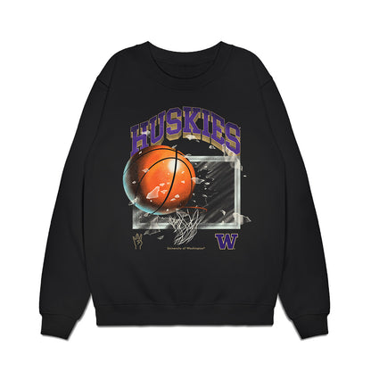 Washington - NCAA Women's Basketball : Chloe Briggs - Vintage Shersey Premium Crewneck Sweatshirt-0