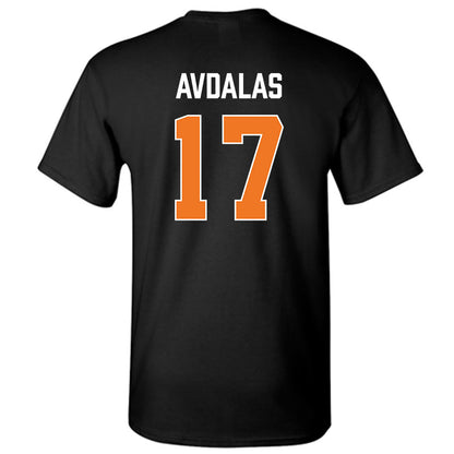Virginia Tech - NCAA Men's Basketball : Neoklis Avdalas - Vintage Sports Shersey T-Shirt-1