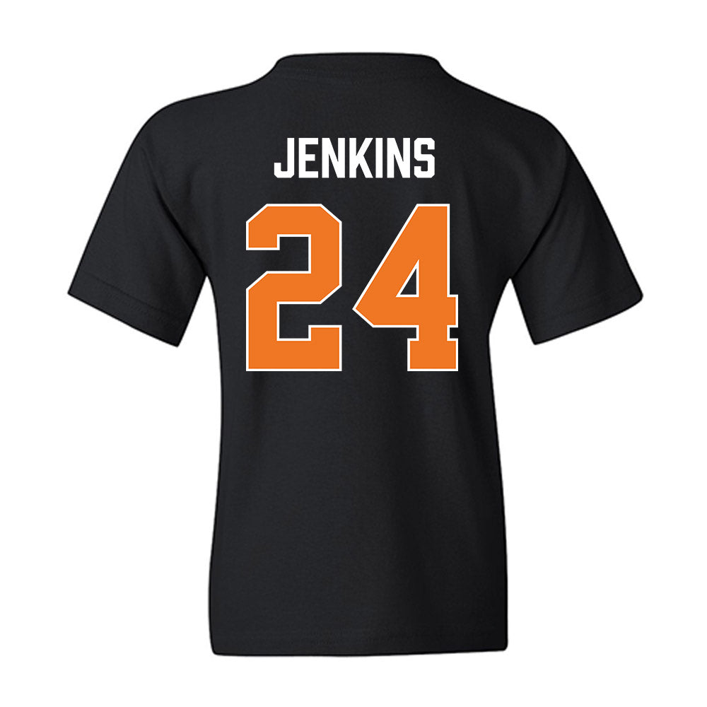Virginia Tech - NCAA Women's Basketball : Amani Jenkins - Vintage Sports Shersey Youth T-Shirt-1