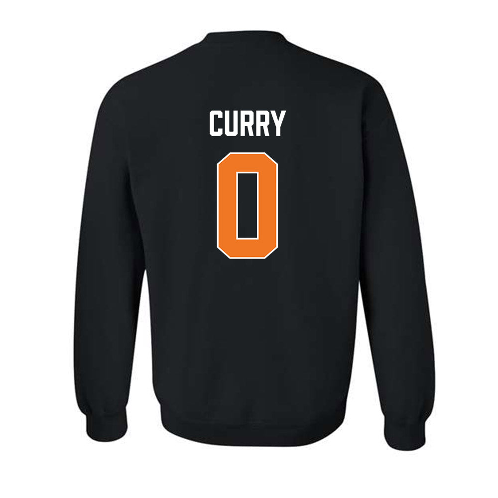 Virginia Tech - NCAA Men's Basketball : Jaylen Curry - Vintage Sports Shersey Crewneck Sweatshirt-1