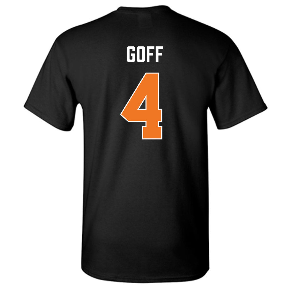 Virginia Tech - NCAA Women's Basketball : Natalee Goff - Vintage Sports Shersey T-Shirt-1
