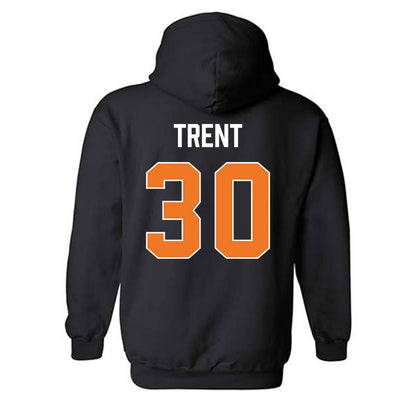 Virginia Tech - NCAA Women's Basketball : Aniya Trent - Vintage Sports Shersey Hooded Sweatshirt-1