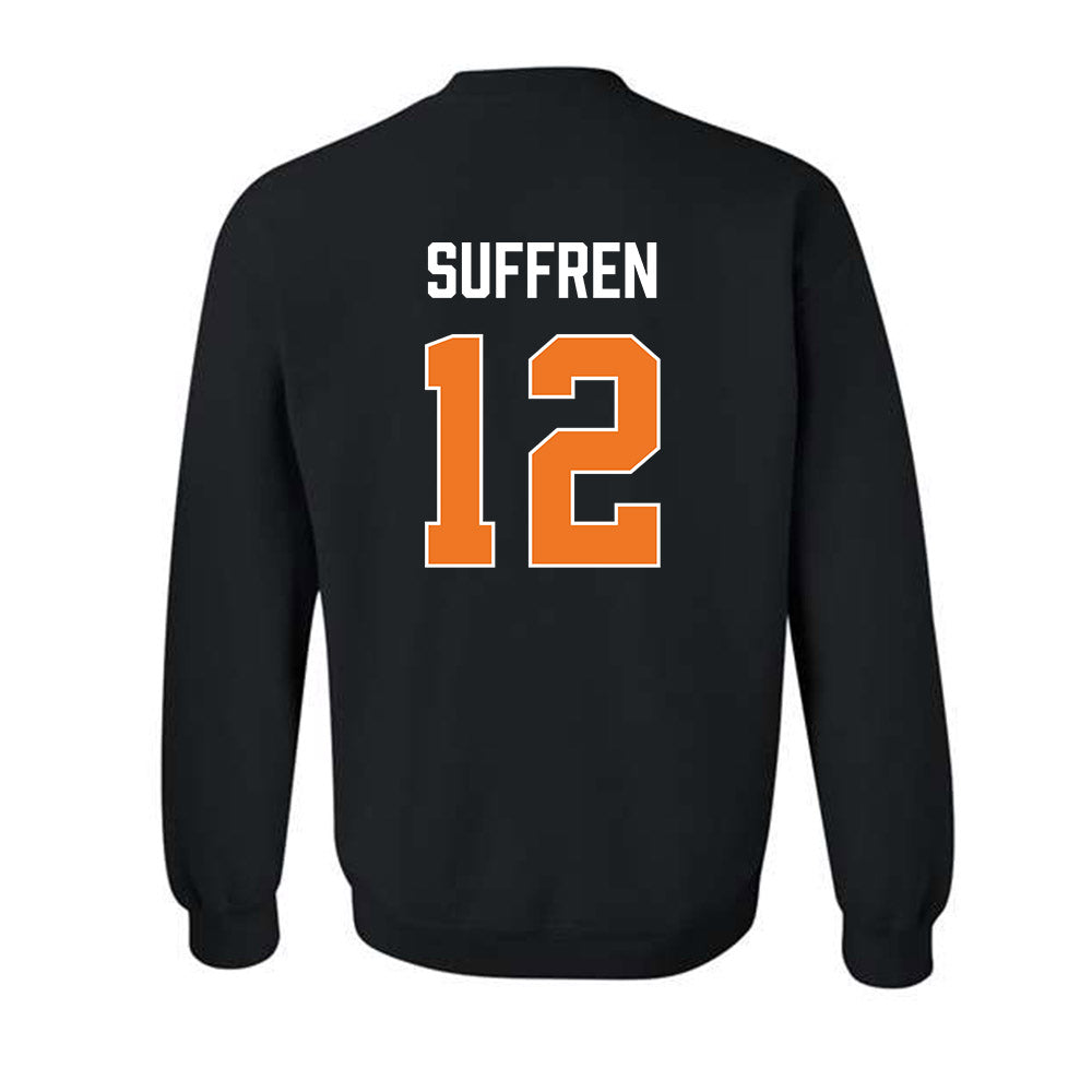 Virginia Tech - NCAA Women's Basketball : Samyha Suffren - Vintage Sports Shersey Crewneck Sweatshirt-1