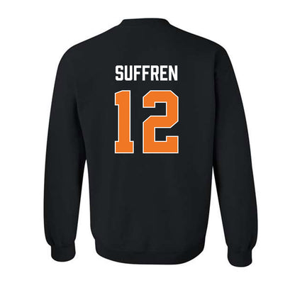 Virginia Tech - NCAA Women's Basketball : Samyha Suffren - Vintage Sports Shersey Crewneck Sweatshirt-1