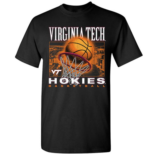 Virginia Tech - NCAA Women's Basketball : Aniya Trent - Vintage Sports Shersey T-Shirt-0