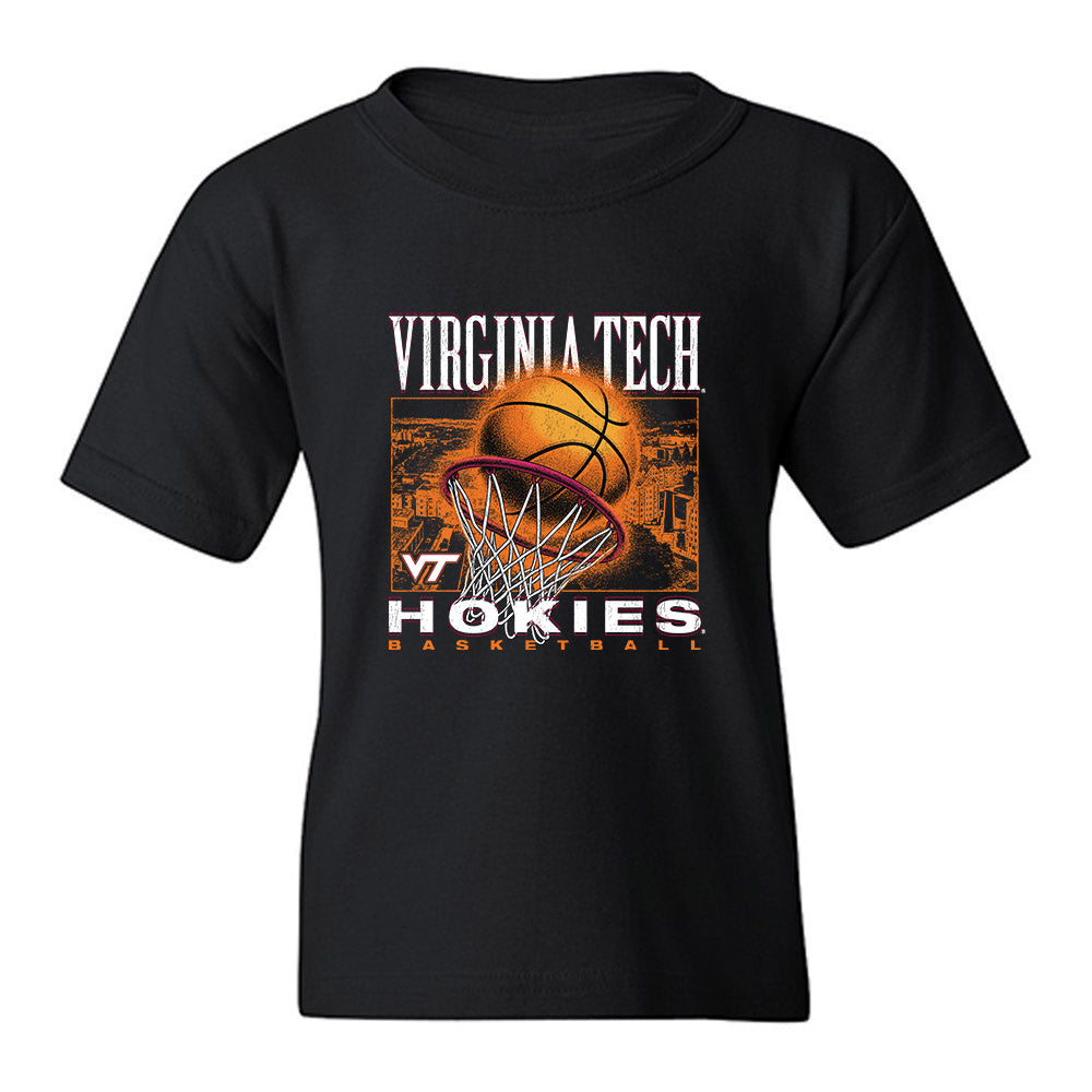 Virginia Tech - NCAA Men's Basketball : Tyler Johnson - Vintage Sports Shersey Youth T-Shirt-0
