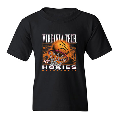 Virginia Tech - NCAA Men's Basketball : Tyler Johnson - Vintage Sports Shersey Youth T-Shirt-0