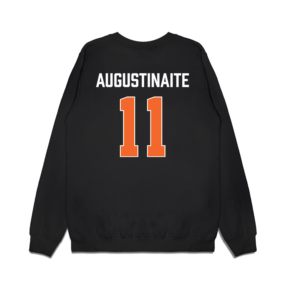 Clemson - NCAA Women's Basketball : Rusne Augustinaite - Vintage Shersey Premium Crewneck Sweatshirt-1