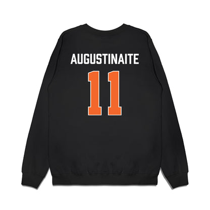 Clemson - NCAA Women's Basketball : Rusne Augustinaite - Vintage Shersey Premium Crewneck Sweatshirt-1