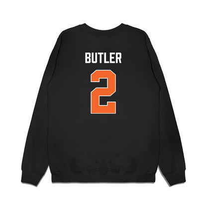 Clemson - NCAA Women's Basketball : Ja'Kerra Butler - Vintage Shersey Premium Crewneck Sweatshirt-1