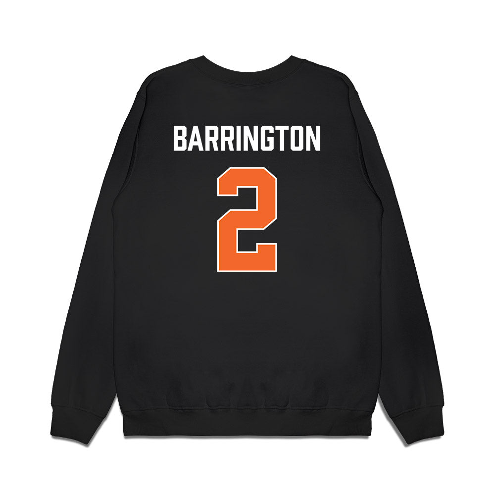 Clemson - NCAA Women's Basketball : Kinsley Barrington - Vintage Shersey Premium Crewneck Sweatshirt-1