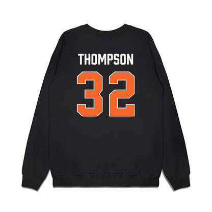 Clemson - NCAA Women's Basketball : RAVEN THOMPSON - Vintage Shersey Premium Crewneck Sweatshirt-1