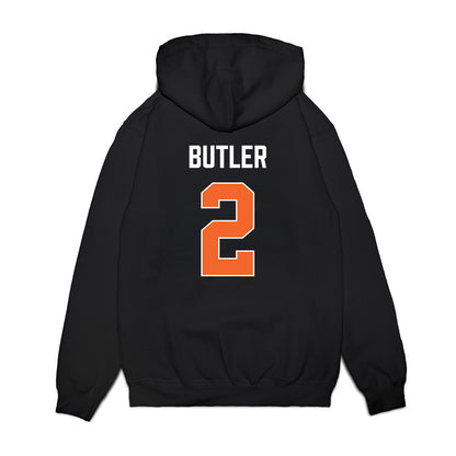 Clemson - NCAA Women's Basketball : Ja'Kerra Butler - Vintage Shersey Premium Hooded Sweatshirt-1