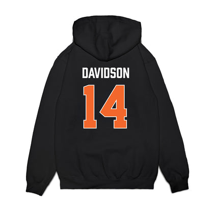 Clemson - NCAA Men's Basketball : Blake Davidson - Vintage Shersey Premium Hooded Sweatshirt-1