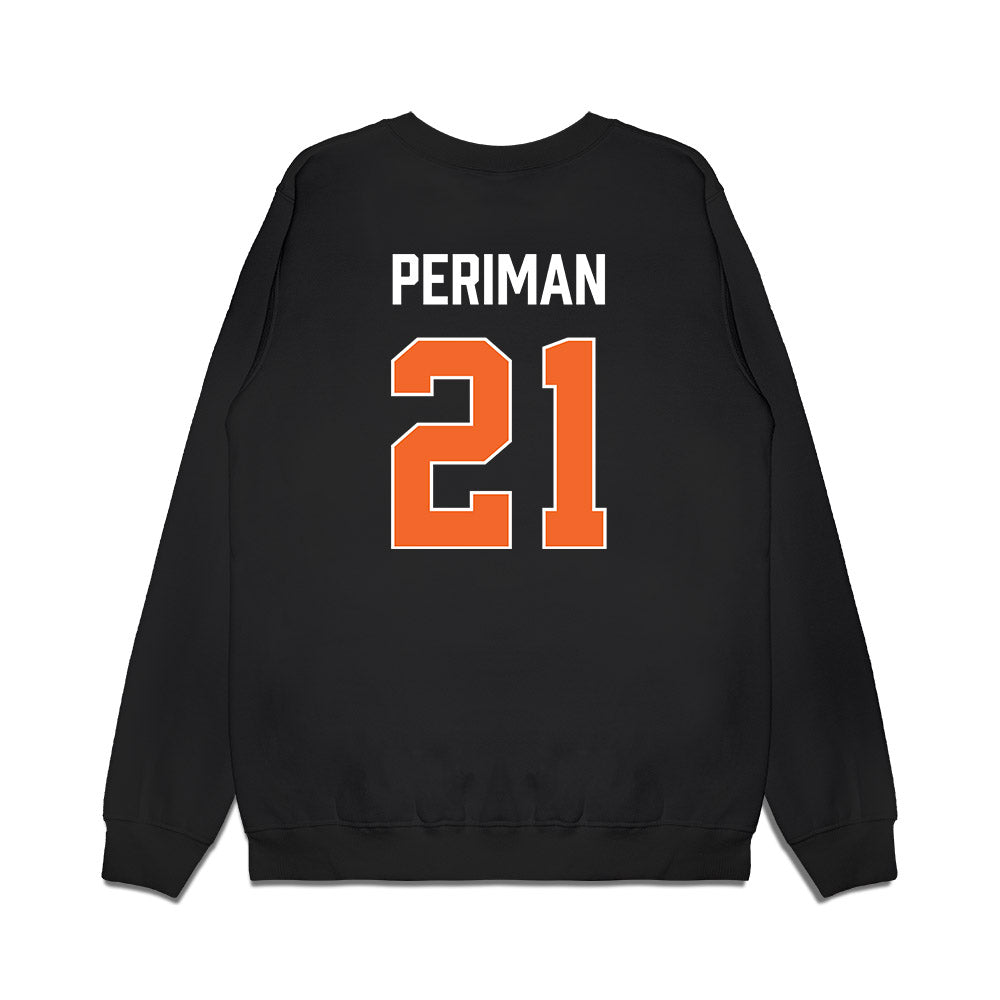 Clemson - NCAA Women's Basketball : Hadley Periman - Vintage Shersey Premium Crewneck Sweatshirt-1