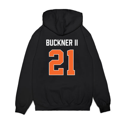 Clemson - NCAA Men's Basketball : Ace Buckner II - Vintage Shersey Premium Hooded Sweatshirt-1