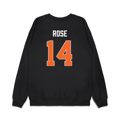 Clemson - NCAA Women's Basketball : Rachael Rose - Vintage Shersey Premium Crewneck Sweatshirt-1
