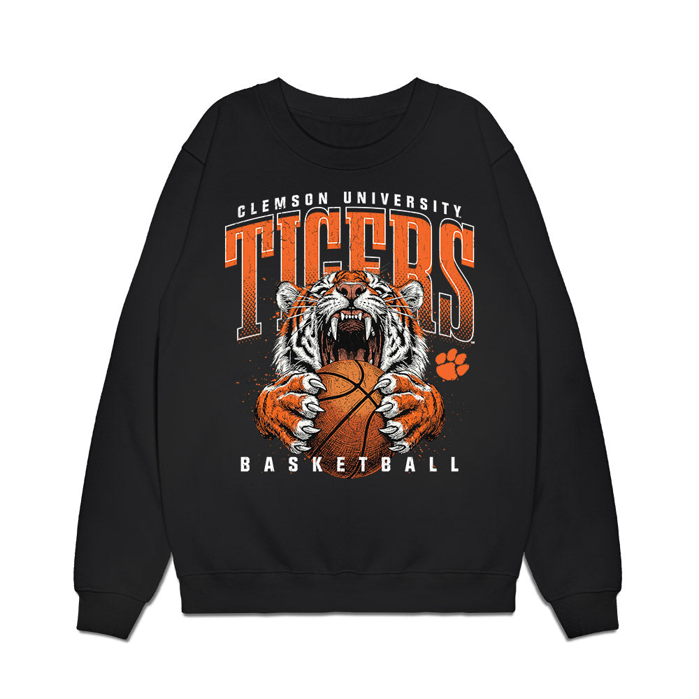 Clemson - NCAA Women's Basketball : Mackenzie Nelson - Vintage Shersey Premium Crewneck Sweatshirt-0