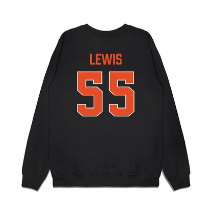 Miami - NCAA Men's Basketball : Acaden Lewis - Vintage Shersey Premium Crewneck Sweatshirt-1